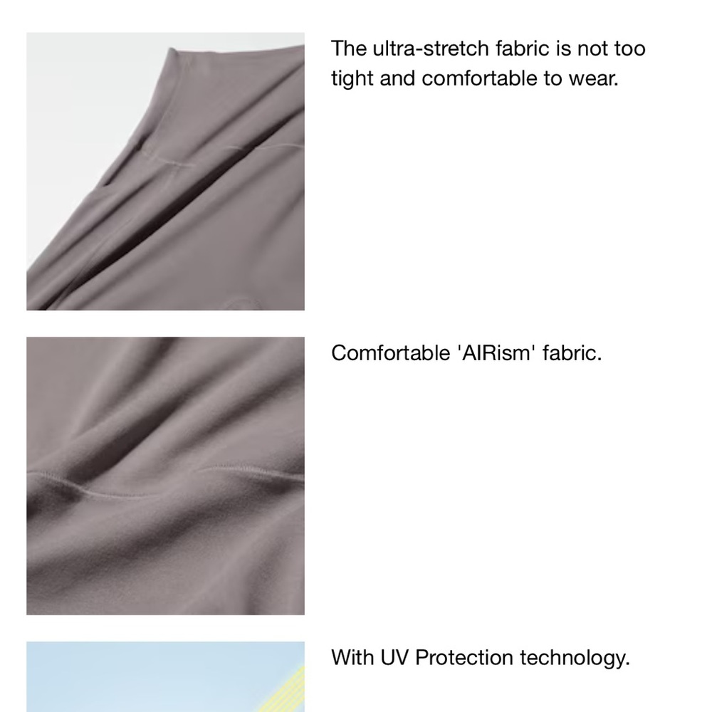 Uniqlo Green Leggings High-Waisted Slim Fit - Picture 11 of 11